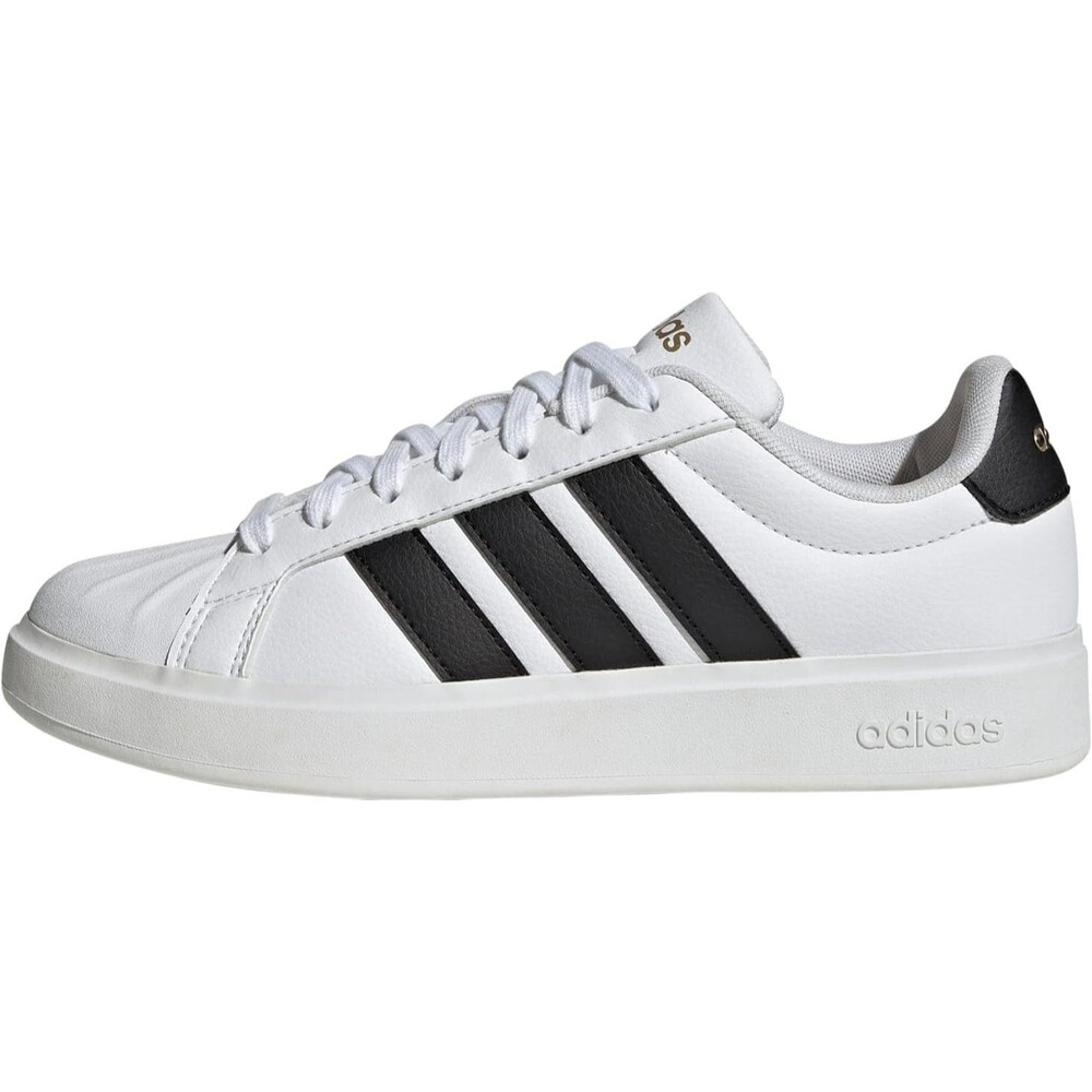 adidas Streetalk Sneaker Women's White/Black/Gold Size 8